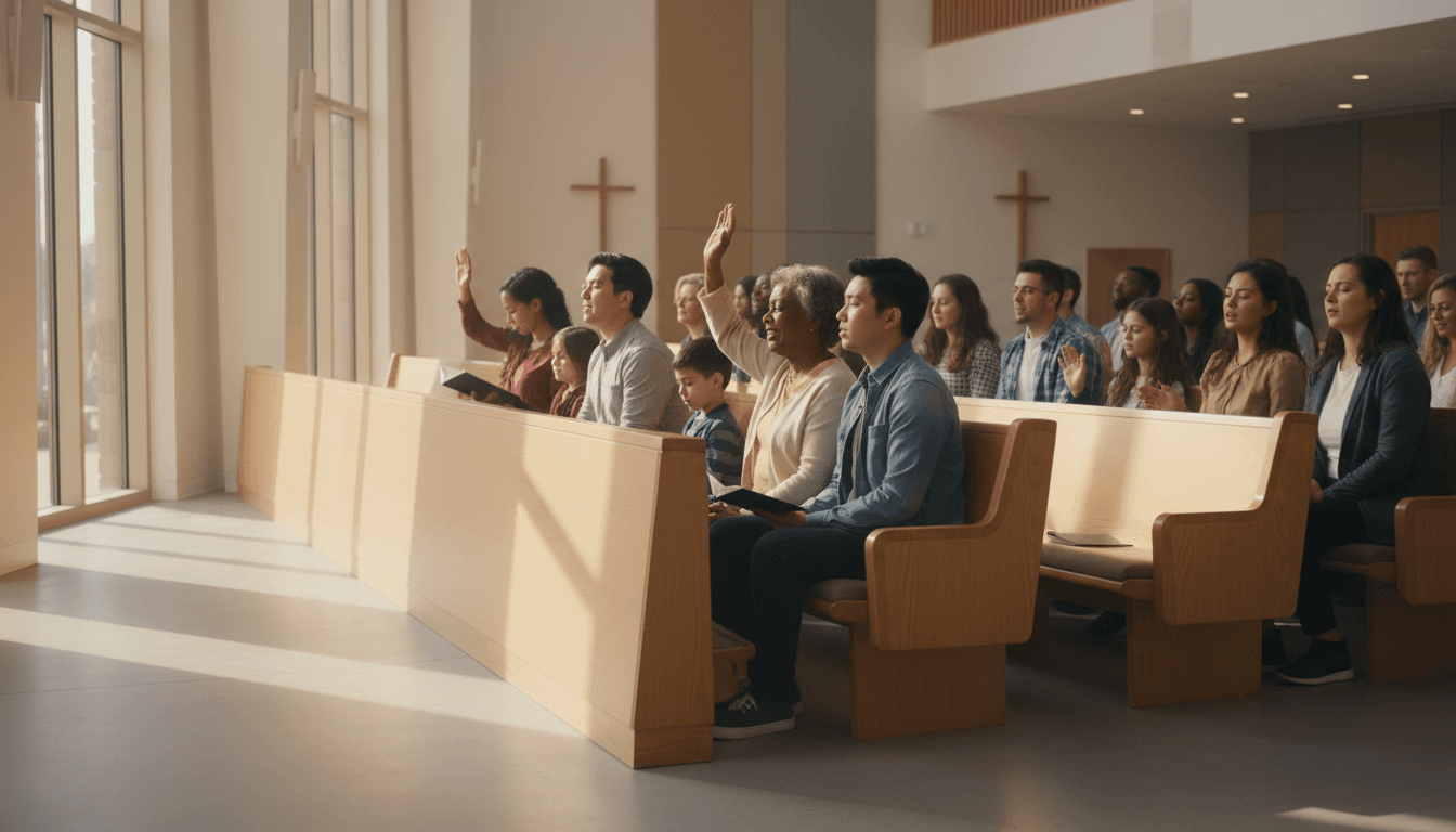 Attendees fellowship and connect at Telos Experience event